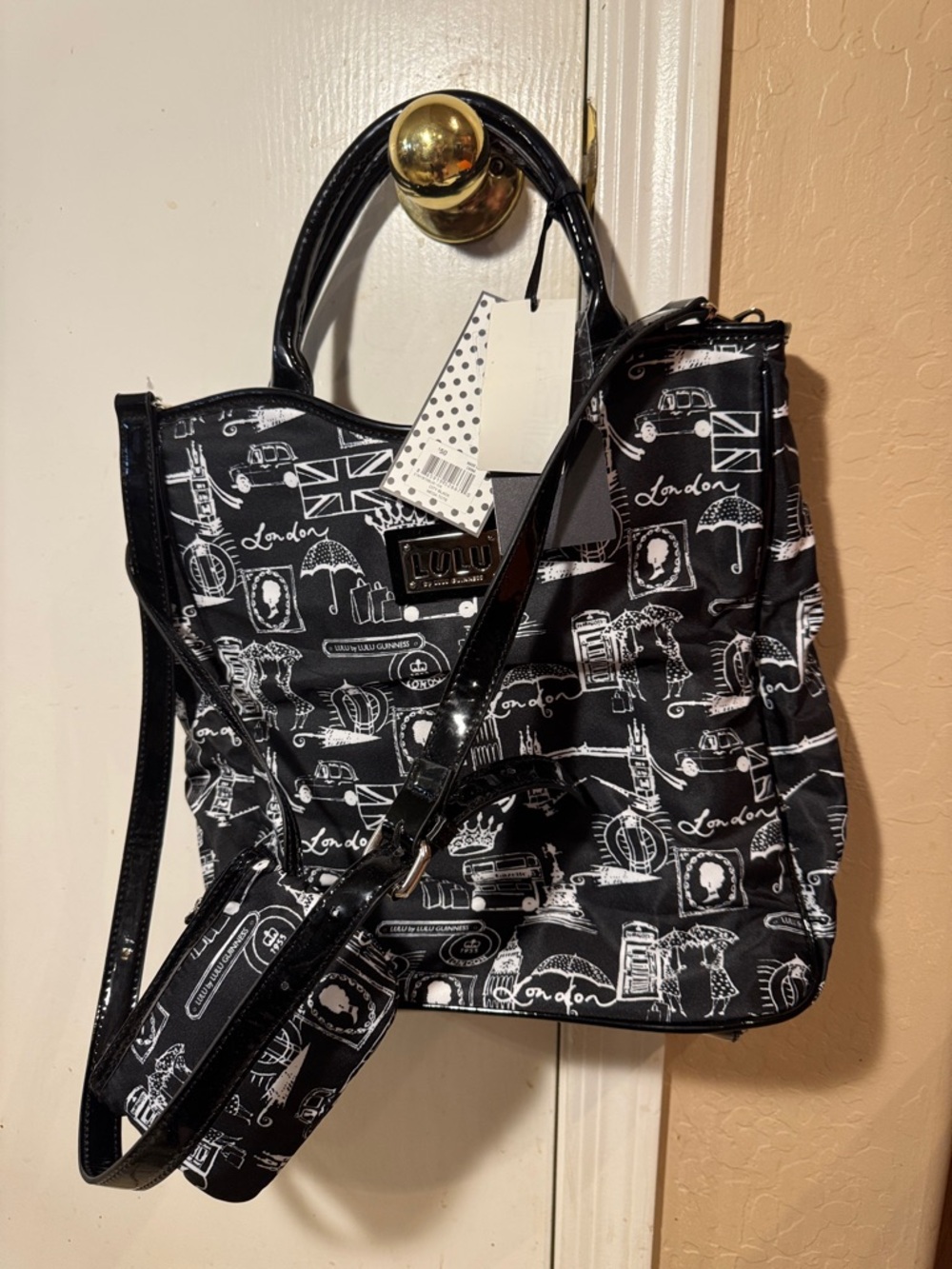 Lulu Guinness London City Print Tote